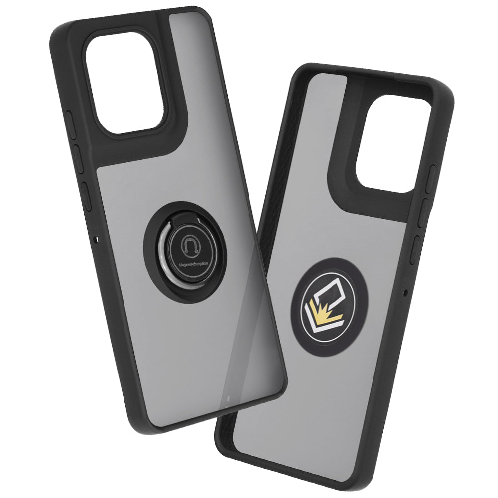 Husa de protectie Techsuit Glinth compatibil cu Motorola Moto G86, Negru