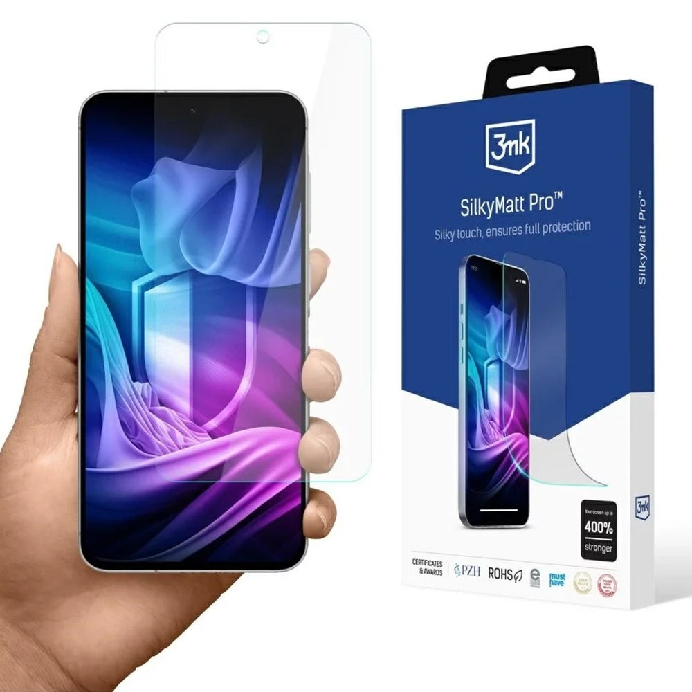Folie de protectie 3mk Silky Matt Pro compatibil cu Samsung Galaxy A36 5G, Transparent