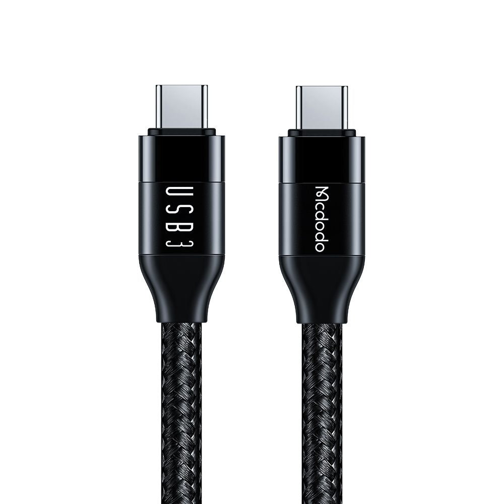 Cablu Mcdodo (CA-7132), USB-C to USB-C, 100W, 10Gb/s, 4K@60Hz, 5A, 1.2m, Negru