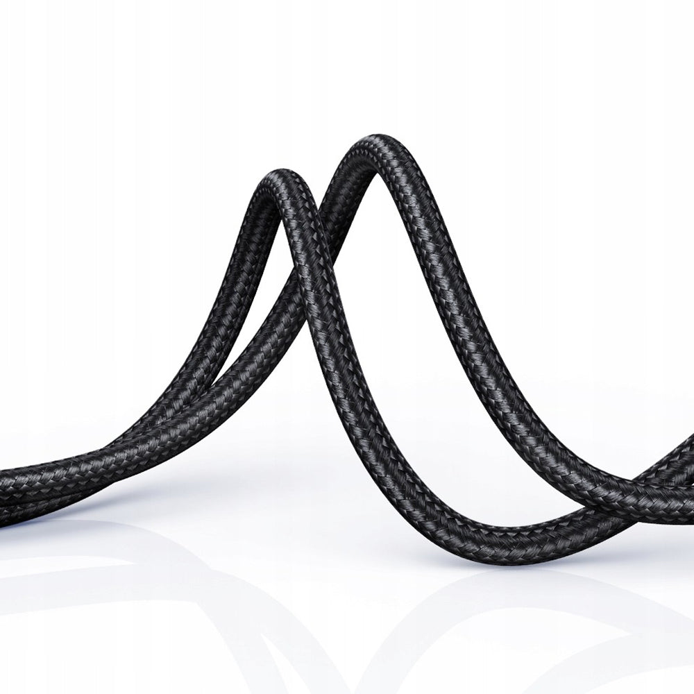 Cablu Mcdodo (CA-4410), USB-C to USB-C, Nylon Braided, Aluminum Alloy, PD60W, 1m, Negru