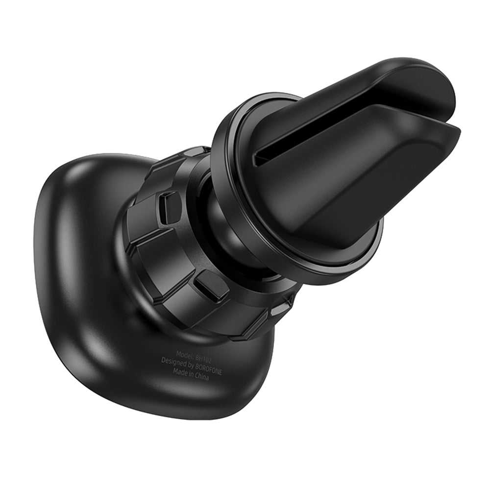 Suport Borofone Cloud (BH102), Magnetic, for Air Vent, 360° Adjust, 4.5–7 inch Phones, Negru