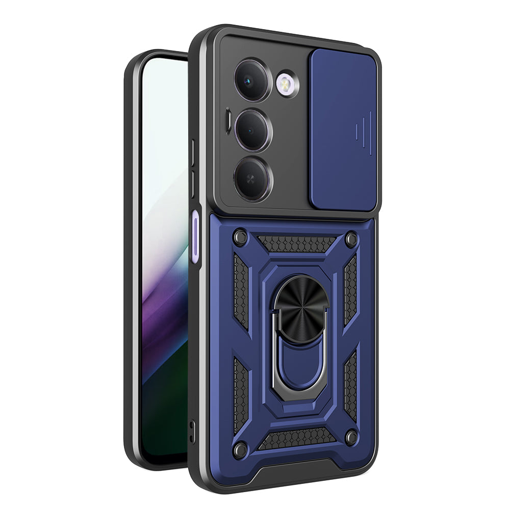 Husa de protectie Techsuit CamShield Series compatibil cu Xiaomi Redmi 15 4G / Redmi 15 5G, Albastru