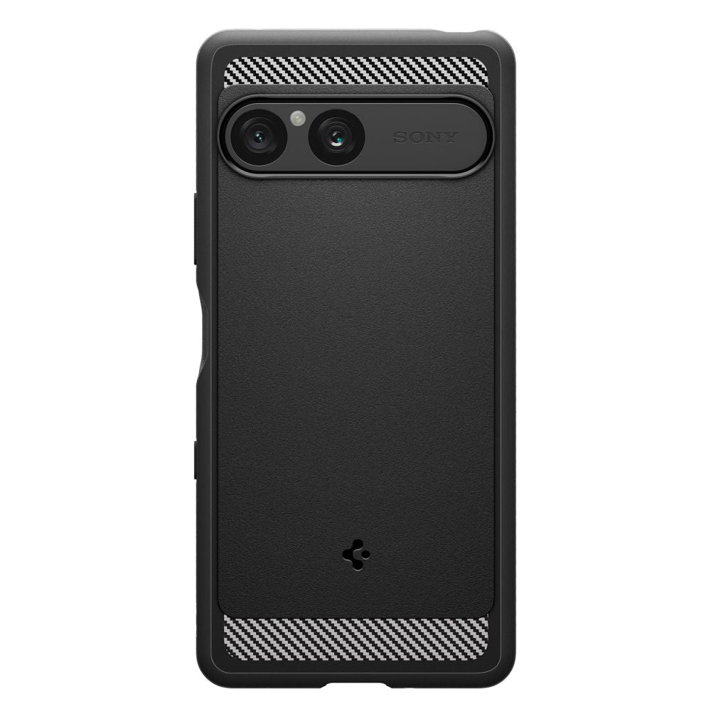 Husă Spigen Rugged Armor neagră pentru Sony Xperia 10 VII