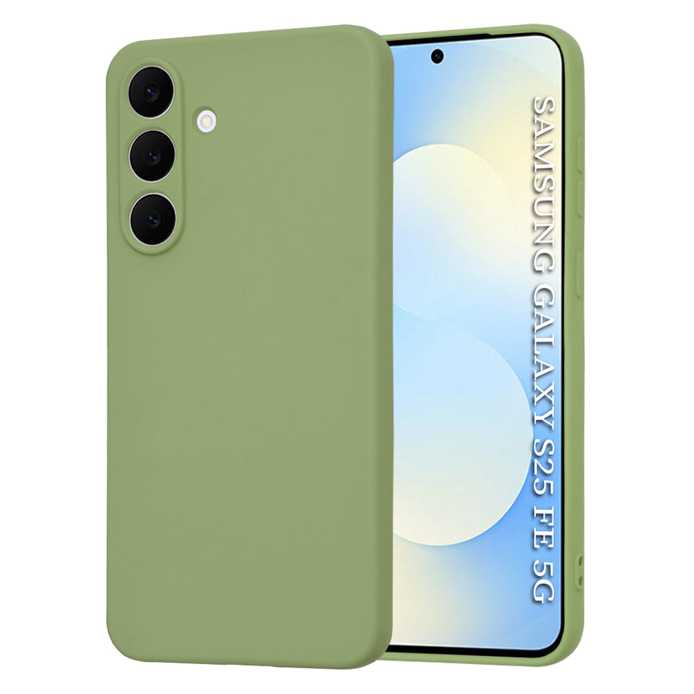 Husă Techsuit SoftFlex pentru Samsung Galaxy S25 FE, verde