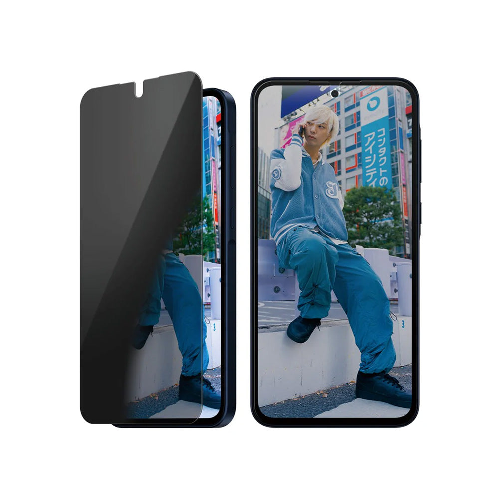 Folie de protectie PanzerGlass® Ultra-Wide Fit Privacy compatibil cu Samsung Galaxy A36 5G, Transparent