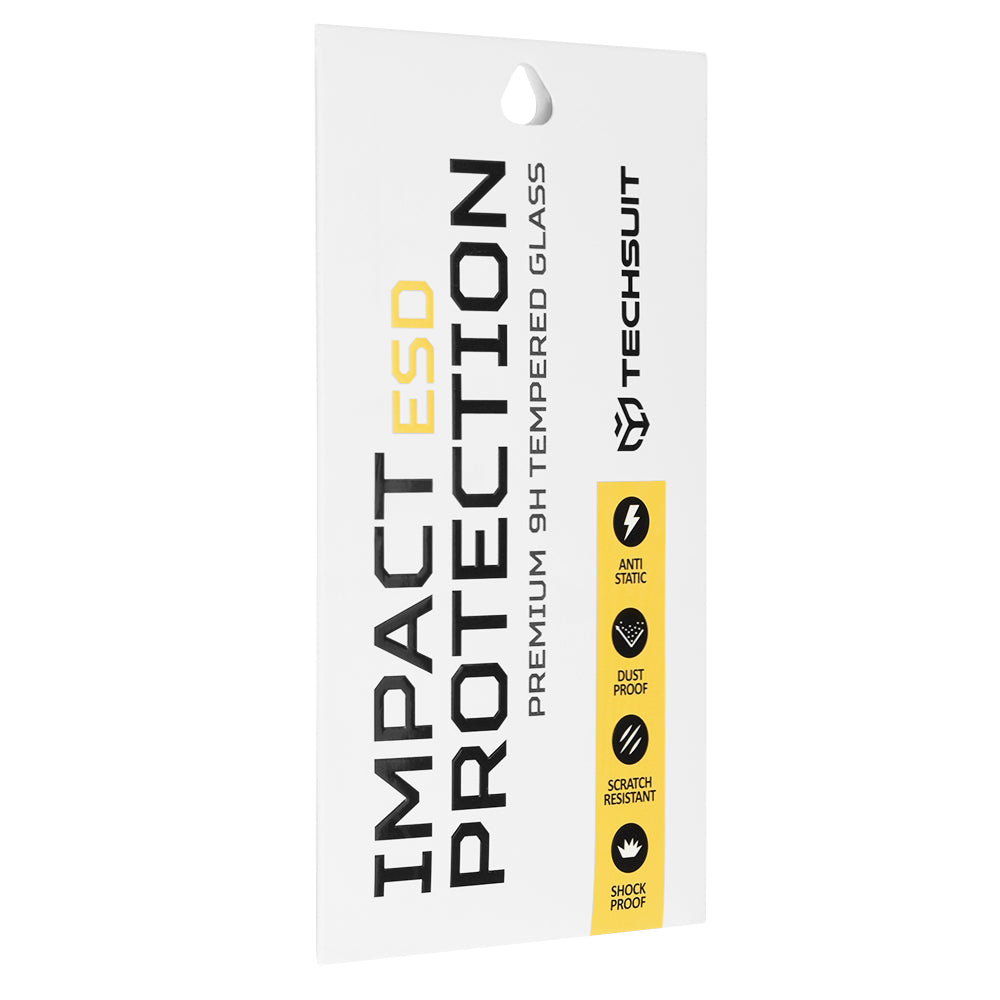 Folie de protectie Techsuit ESD Glass compatibil cu Oppo Reno14 F / Reno14 FS 5G, Negru