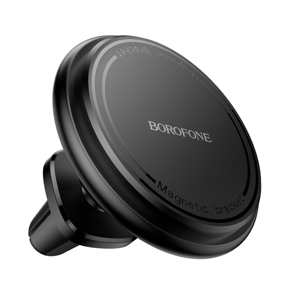 Suport Borofone Parker (BH135), Magnetic, for Air Vent, Mini Size, Negru