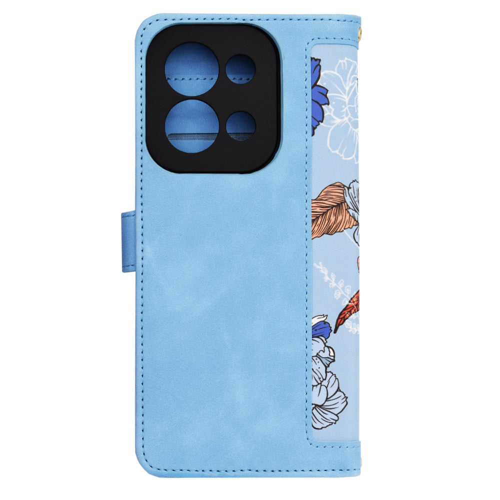 Husa de protectie Techsuit FlipCraft compatibil cu Xiaomi Redmi 15C 4G / Redmi 15C 5G, Vibrant Blue