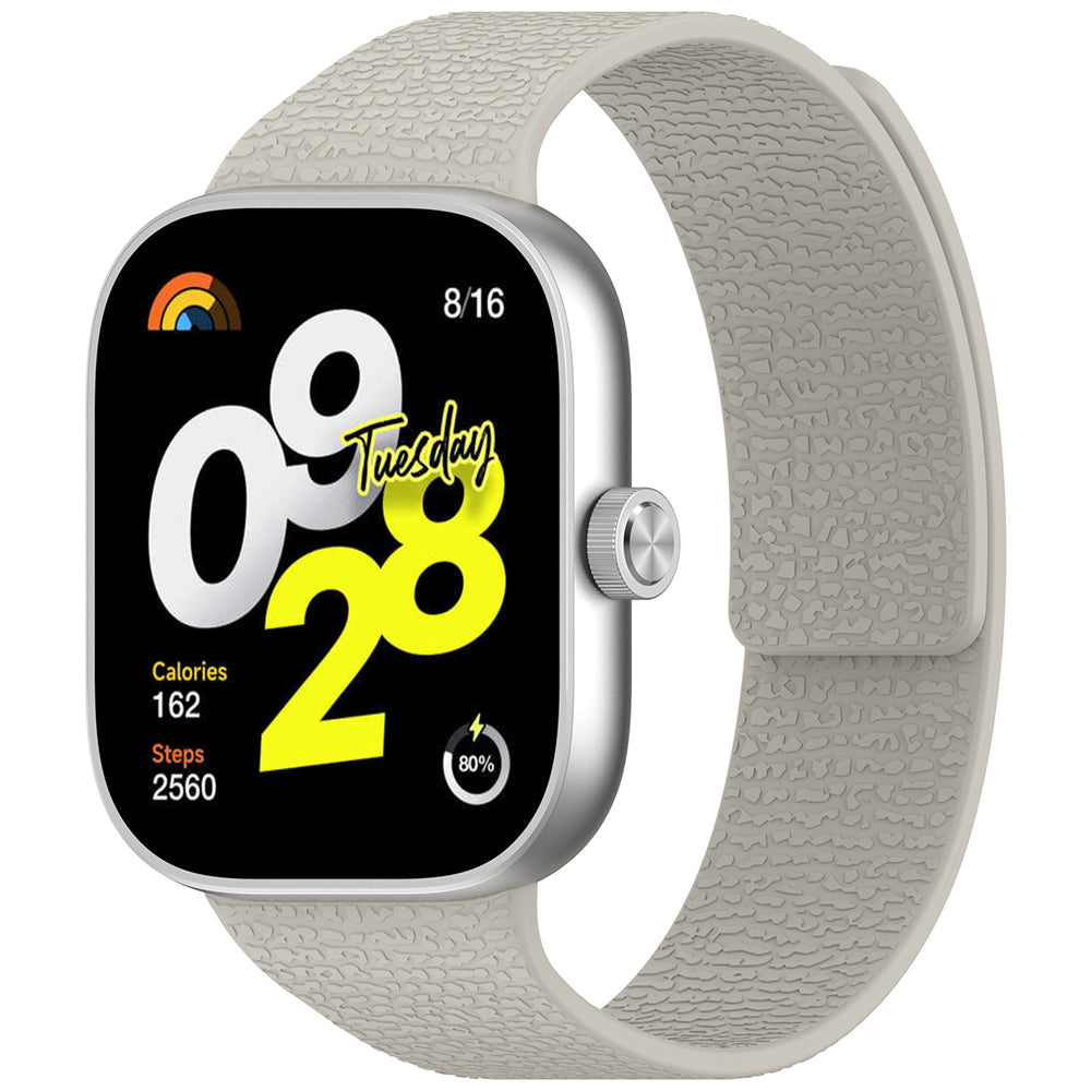 Curea smartwatch Techsuit Watchband (W016) compatibil cu Xiaomi Smart Band 9 Pro / 8 Pro / Redmi Watch 4 / Watch 5, Gri