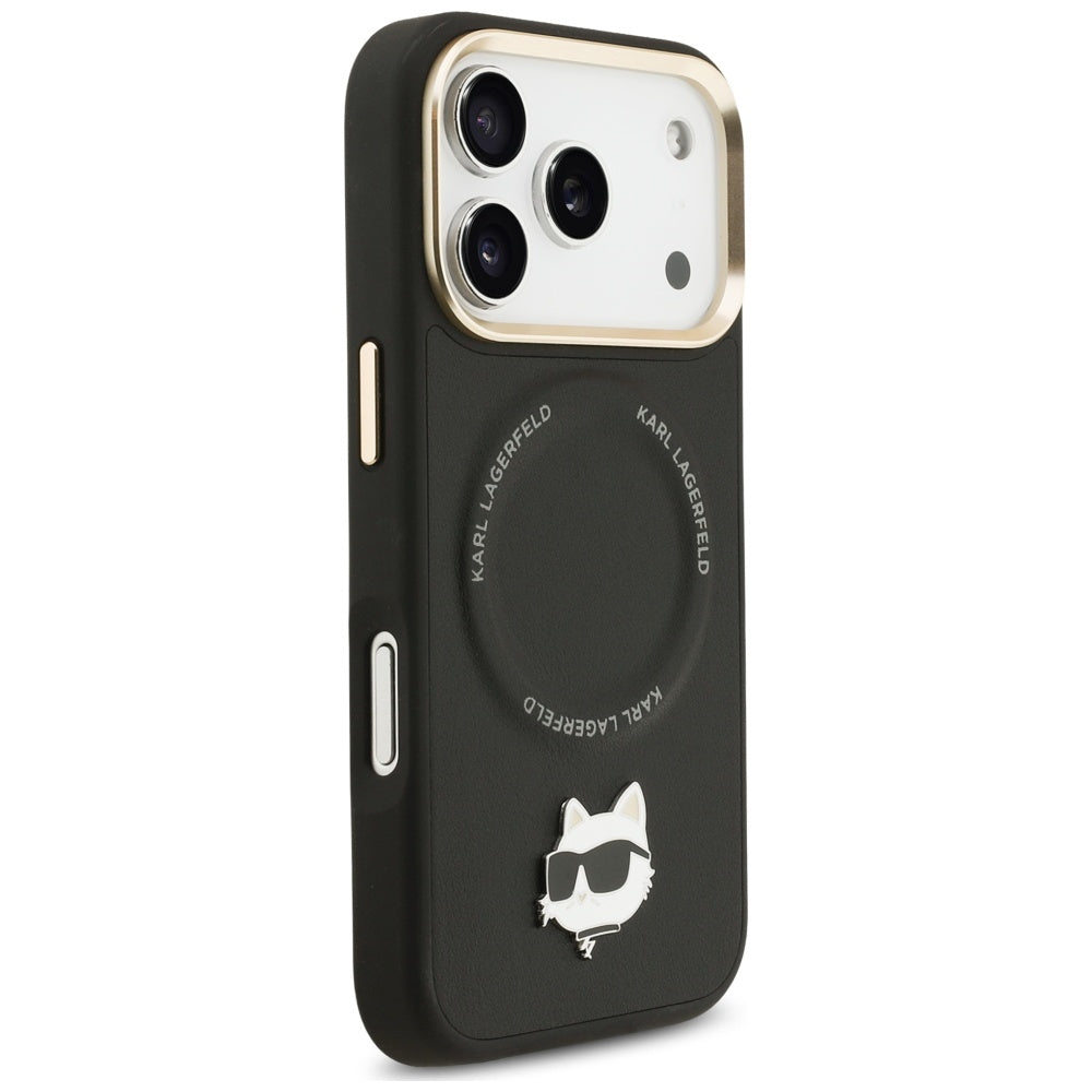 Husa de protectie Karl Lagerfeld compatibil cu iPhone 17 Pro Max, Negru