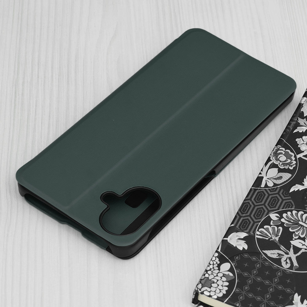 Husa de protectie Techsuit eFold Series compatibil cu Samsung Galaxy A07 4G, Verde Inchis