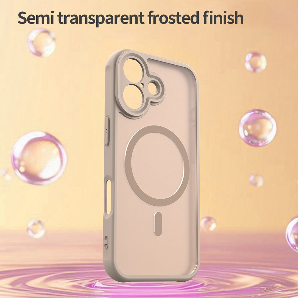 Husa de protectie Techsuit HaloFrost II MagSafe compatibil cu iPhone 17, Auriu