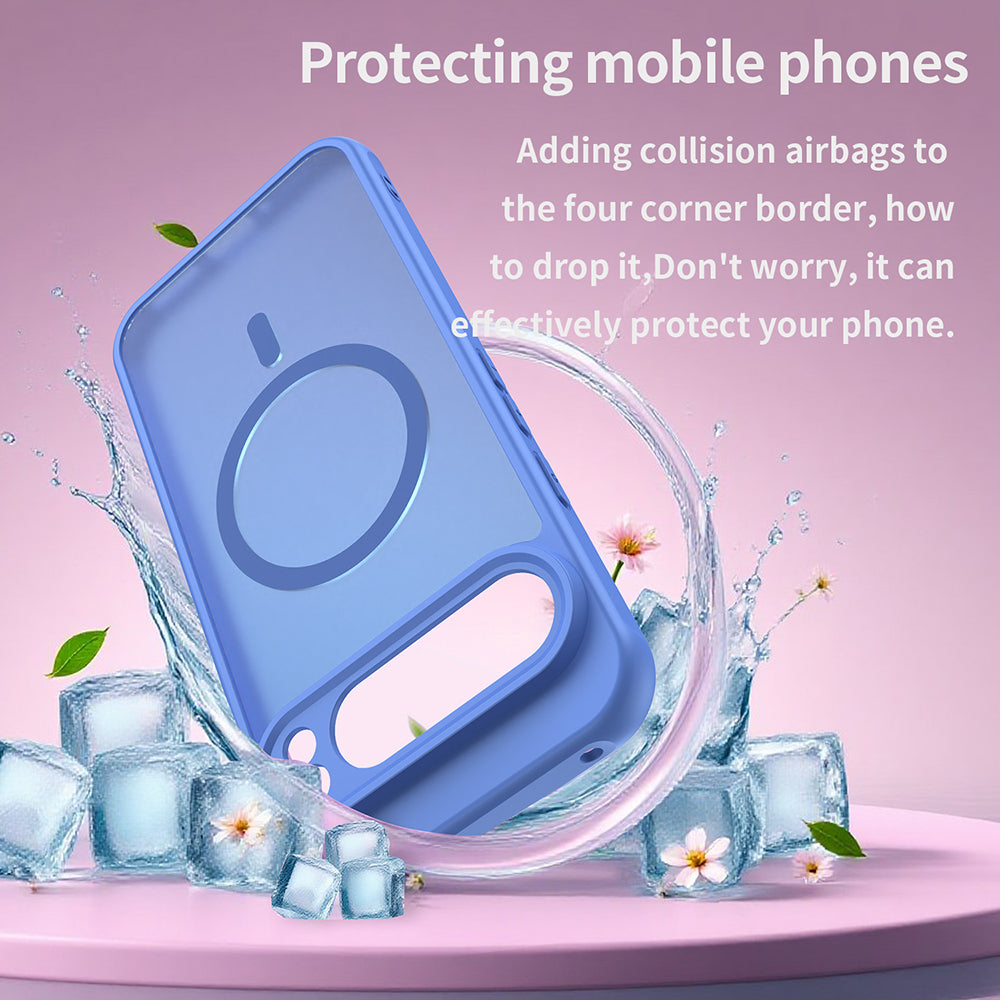 Husa de protectie Techsuit HaloFrost II MagSafe compatibil cu Google Pixel 10 Pro XL, Albastru Cer