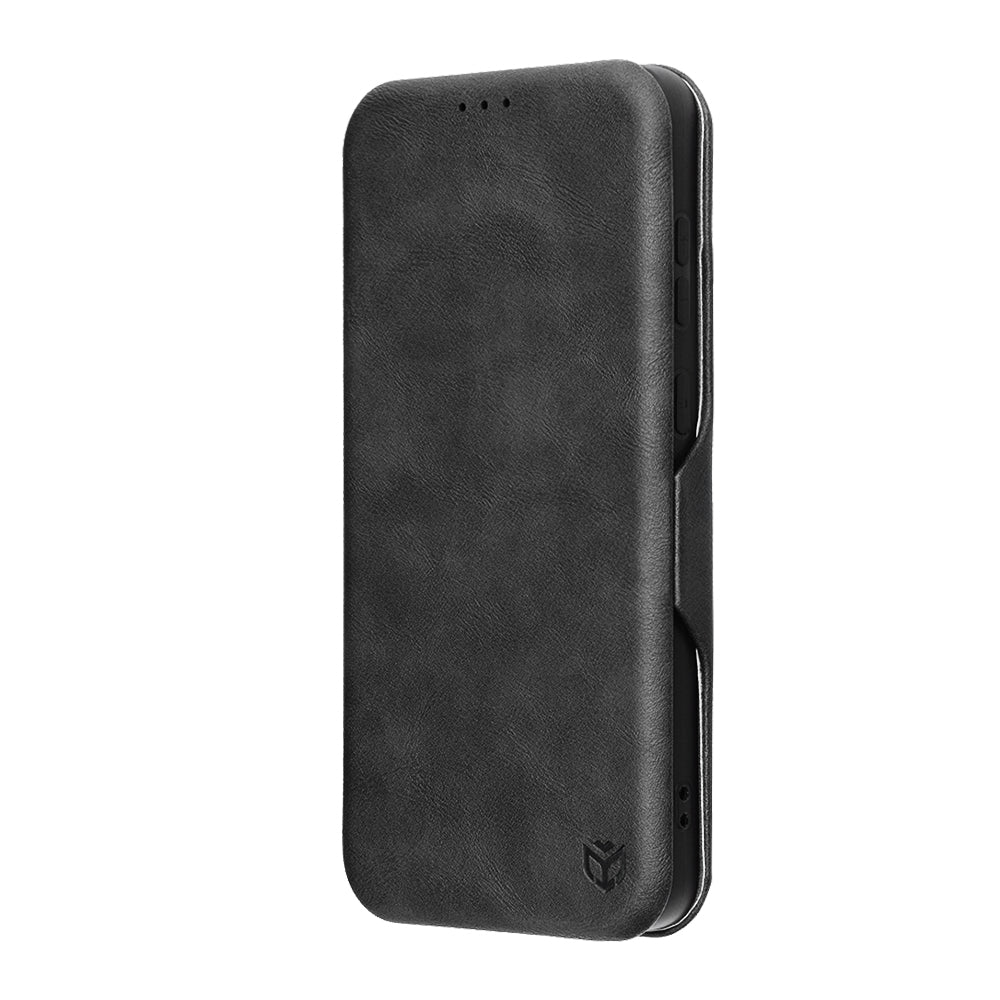 Husa de protectie Techsuit Safe Wallet Plus compatibil cu Samsung Galaxy S25 FE, Negru