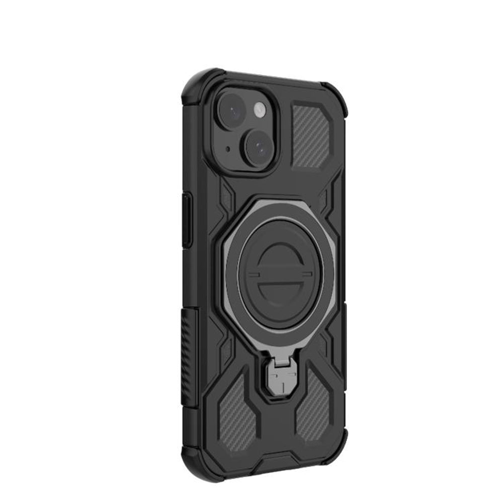 Husa de protectie Techsuit Carbon Shield PRO compatibil cu Samsung Galaxy A17 5G / A17 4G / M17 / F17, Mov Transparent