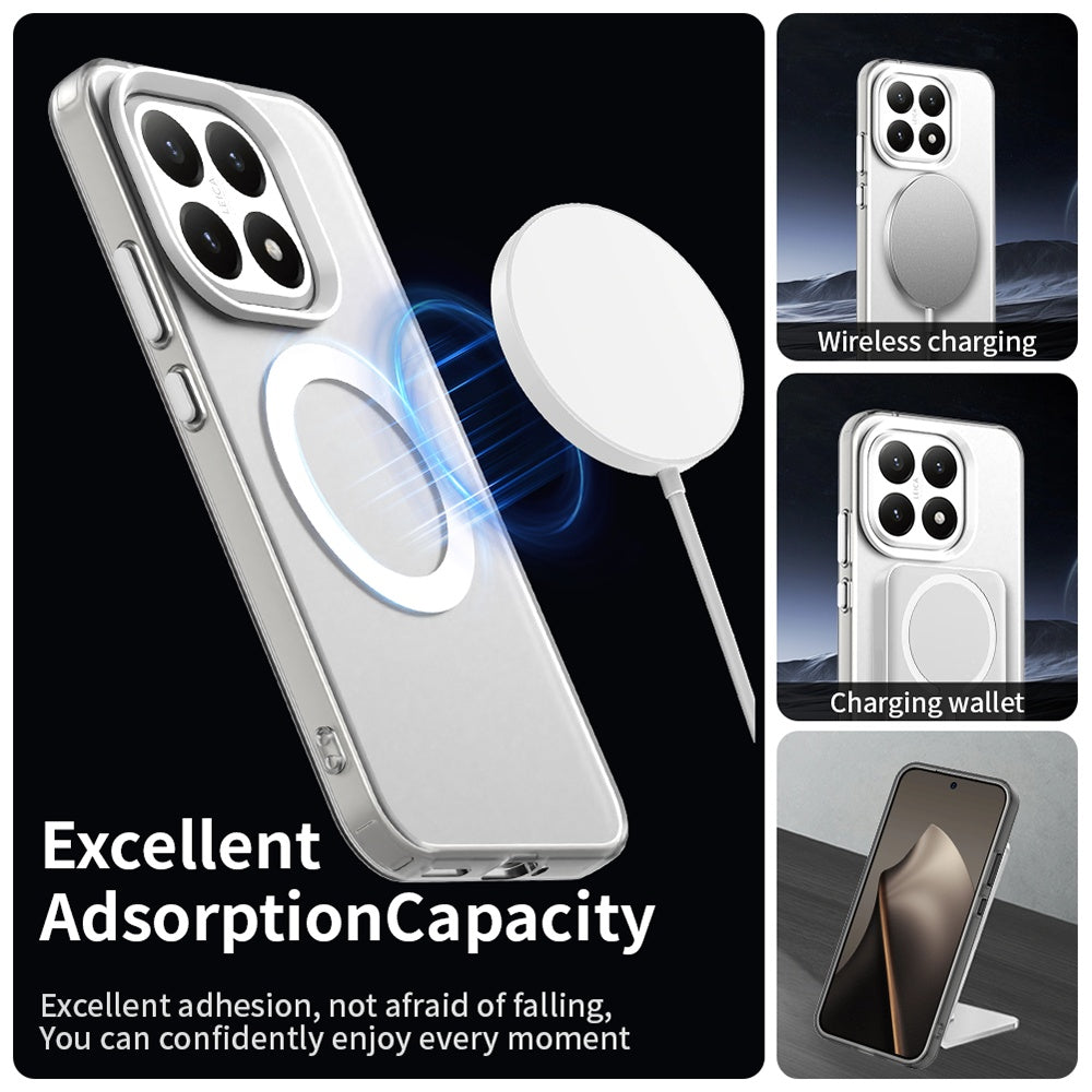Husa de protectie Techsuit CandyCase MagSafe compatibil cu Xiaomi 15T, Alb