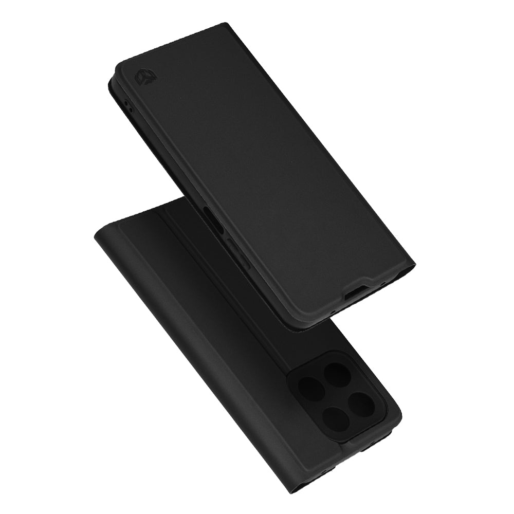 Husa de protectie Techsuit Magskin Book compatibil cu Honor 400 Smart 5G / 400 Smart 4G / X7d 4G, Negru