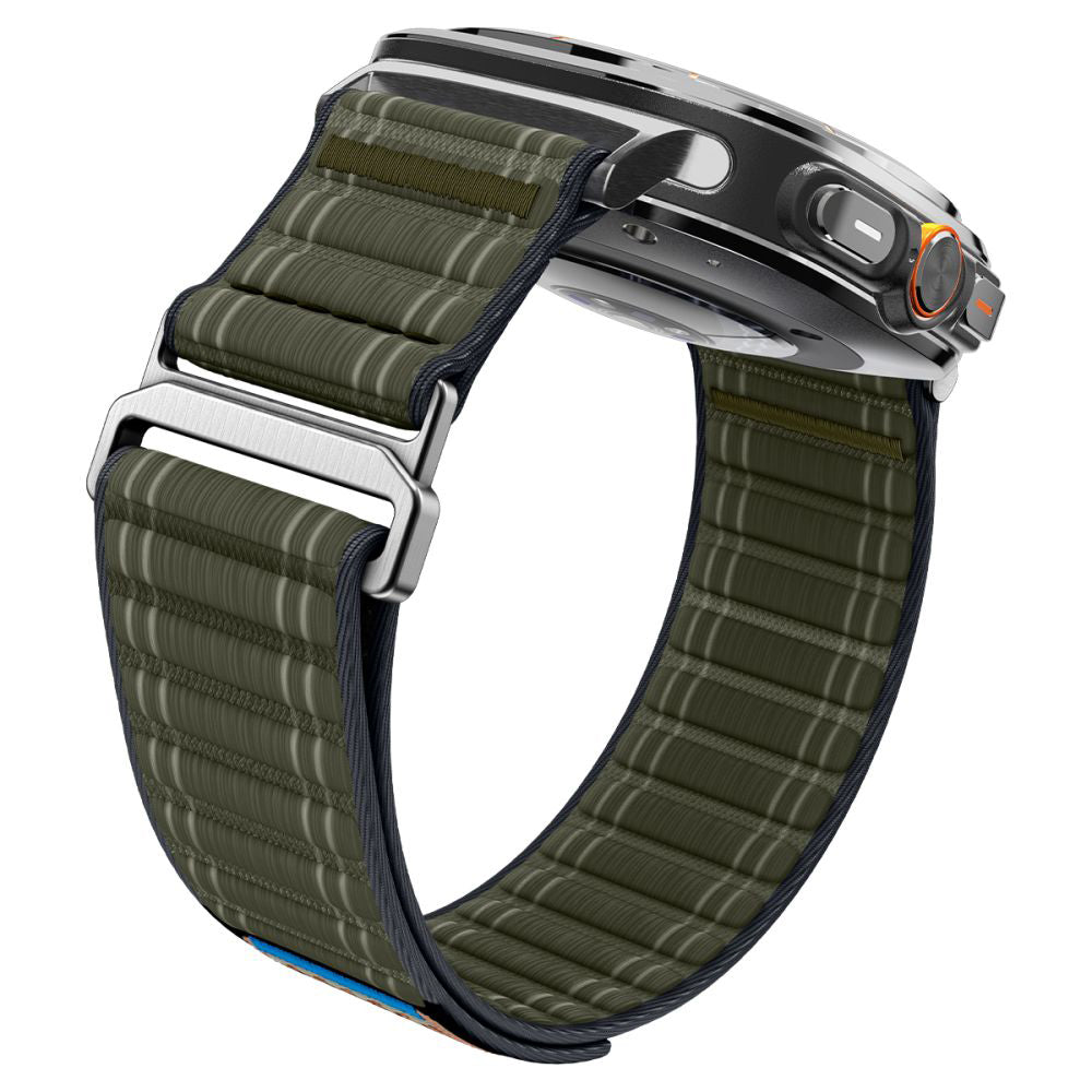 Curea smartwatch Spigen Watchband WBF0 (AMP10147) compatibil cu Samsung Galaxy Watch Ultra 47mm, Verde