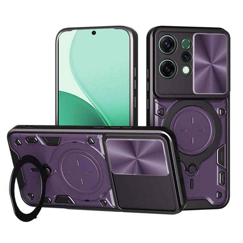 Husa de protectie Techsuit CamGuard Pro compatibil cu Oppo Reno14, Mov