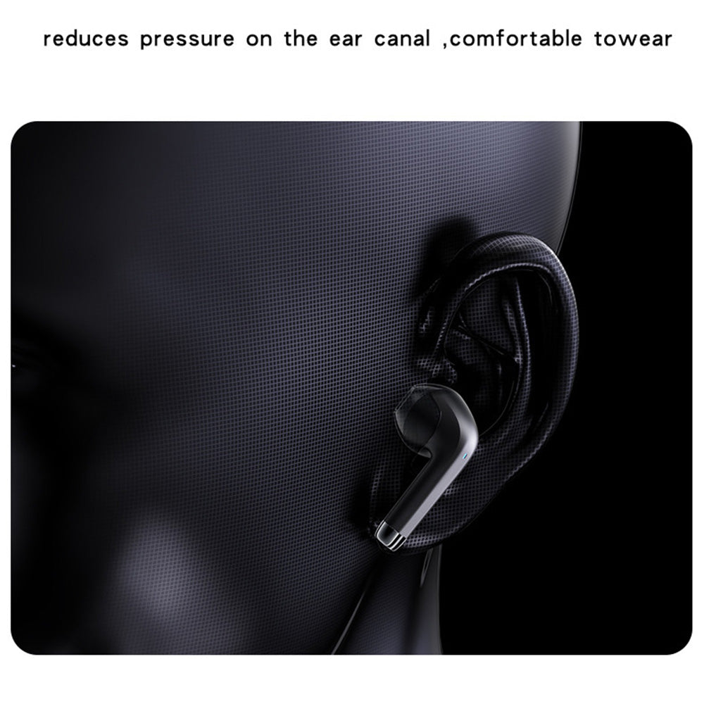 Casti Yesido (TWS21), with Bluetooth V5.3, Half-In-ear Design, Touch Control, Noise Cancelling, 320mAh, Alb
