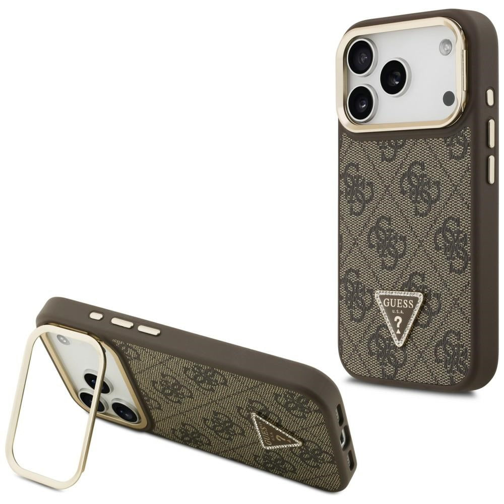 Husa de protectie Guess compatibil cu iPhone 17 Pro, Maro