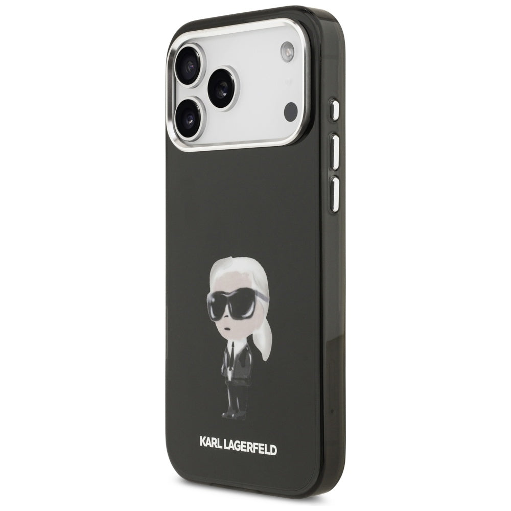 Husa de protectie Karl Lagerfeld IML Aquarelle MagSafe (KLHMP17XHMKIAQOK) compatibil cu iPhone 17 Pro Max, Karl Ikonik