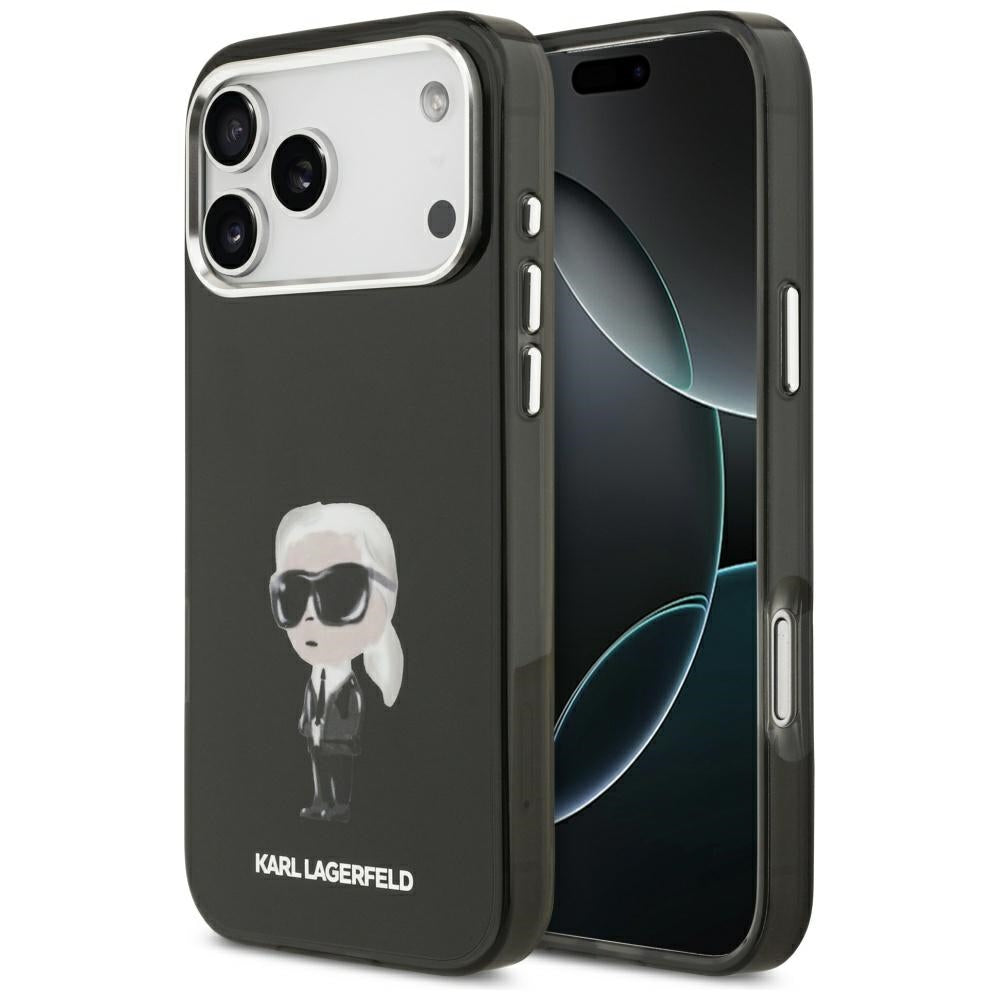 Husa de protectie Karl Lagerfeld IML Aquarelle MagSafe (KLHMP17XHMKIAQOK) compatibil cu iPhone 17 Pro Max, Karl Ikonik
