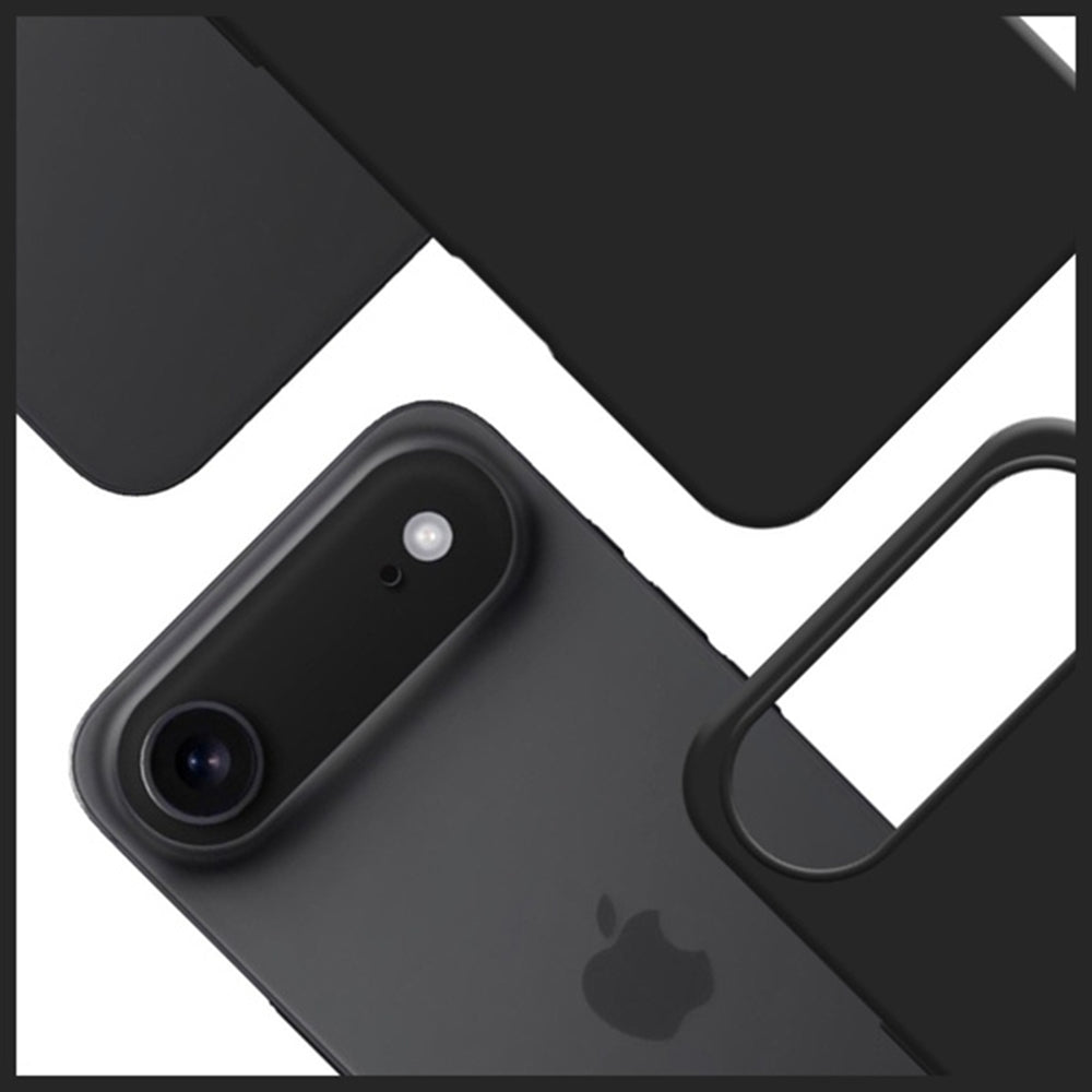 Husa de protectie 3mk Hardy MagSilicone compatibil cu iPhone 17 Air, Grafit