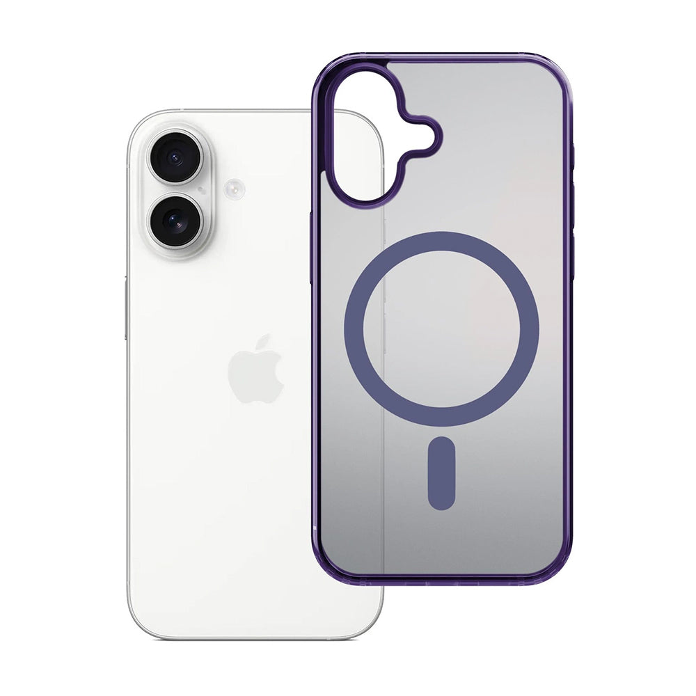 Husa de protectie 3mk Frosty MagCase compatibil cu iPhone 17, Mov