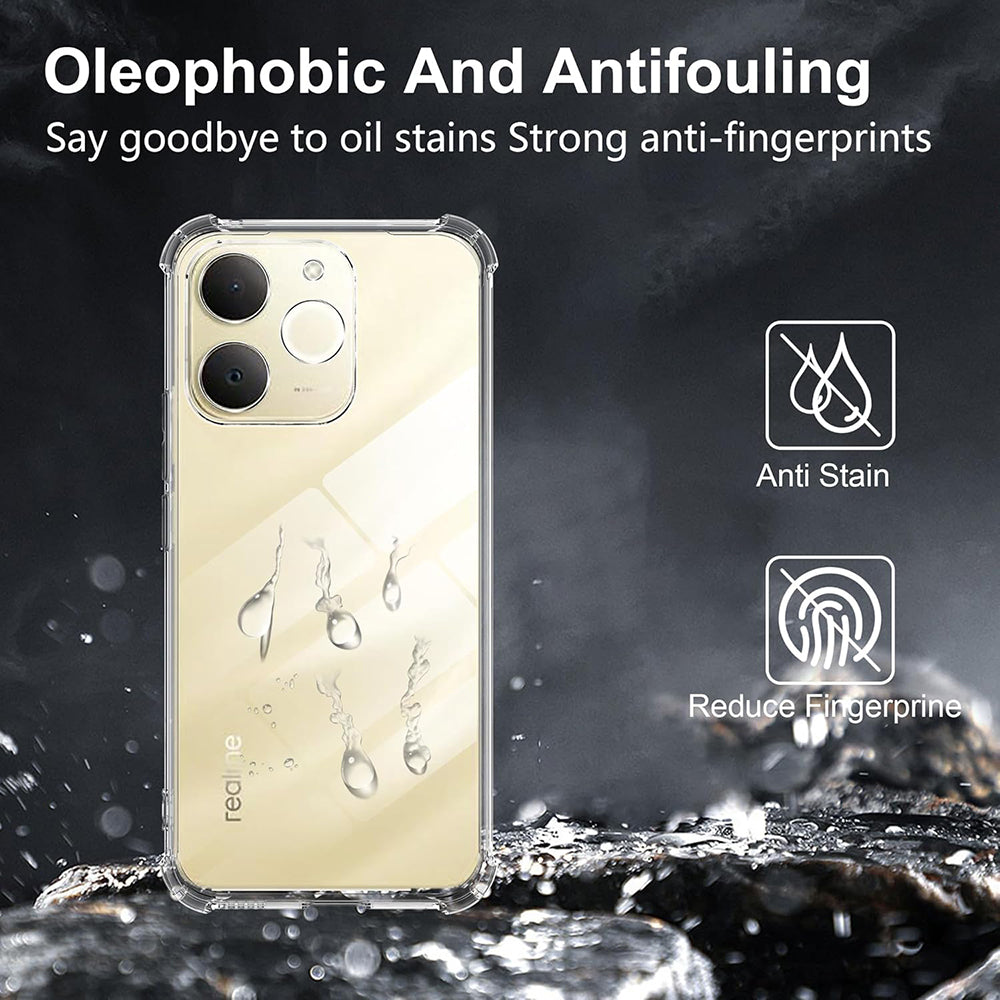 Husa de protectie Techsuit Shockproof Clear Silicone compatibil cu Honor Magic8 Pro, Transparent