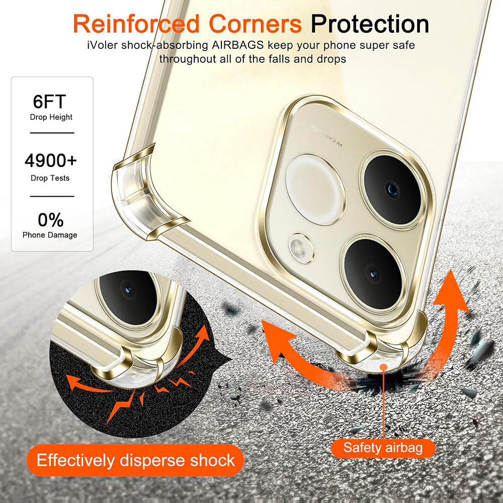 Husa de protectie Techsuit Shockproof Clear Silicone compatibil cu Honor Magic8 Pro, Transparent