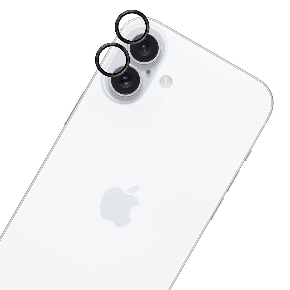 Folie de protectie 3mk Hardy Lens Protection Pro compatibil cu iPhone 17, Negru