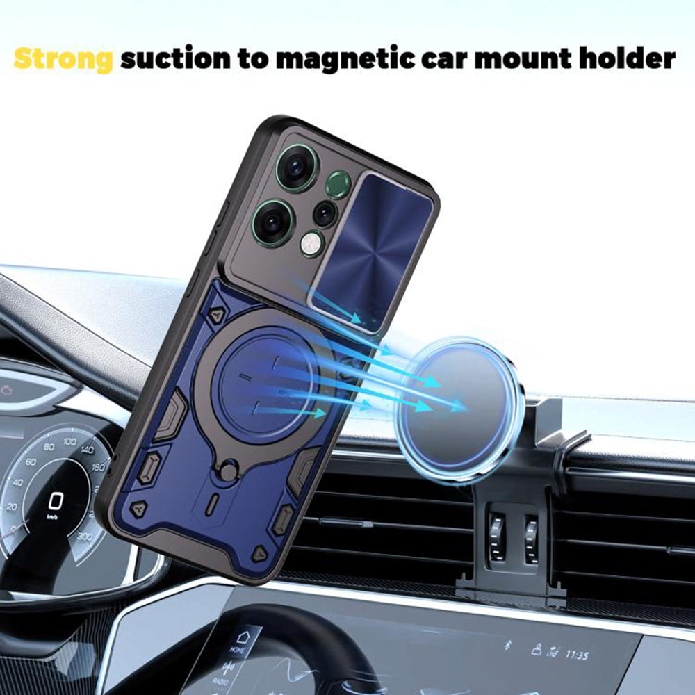 Husa de protectie Techsuit CamGuard Pro compatibil cu Oppo Reno14 Pro, Negru