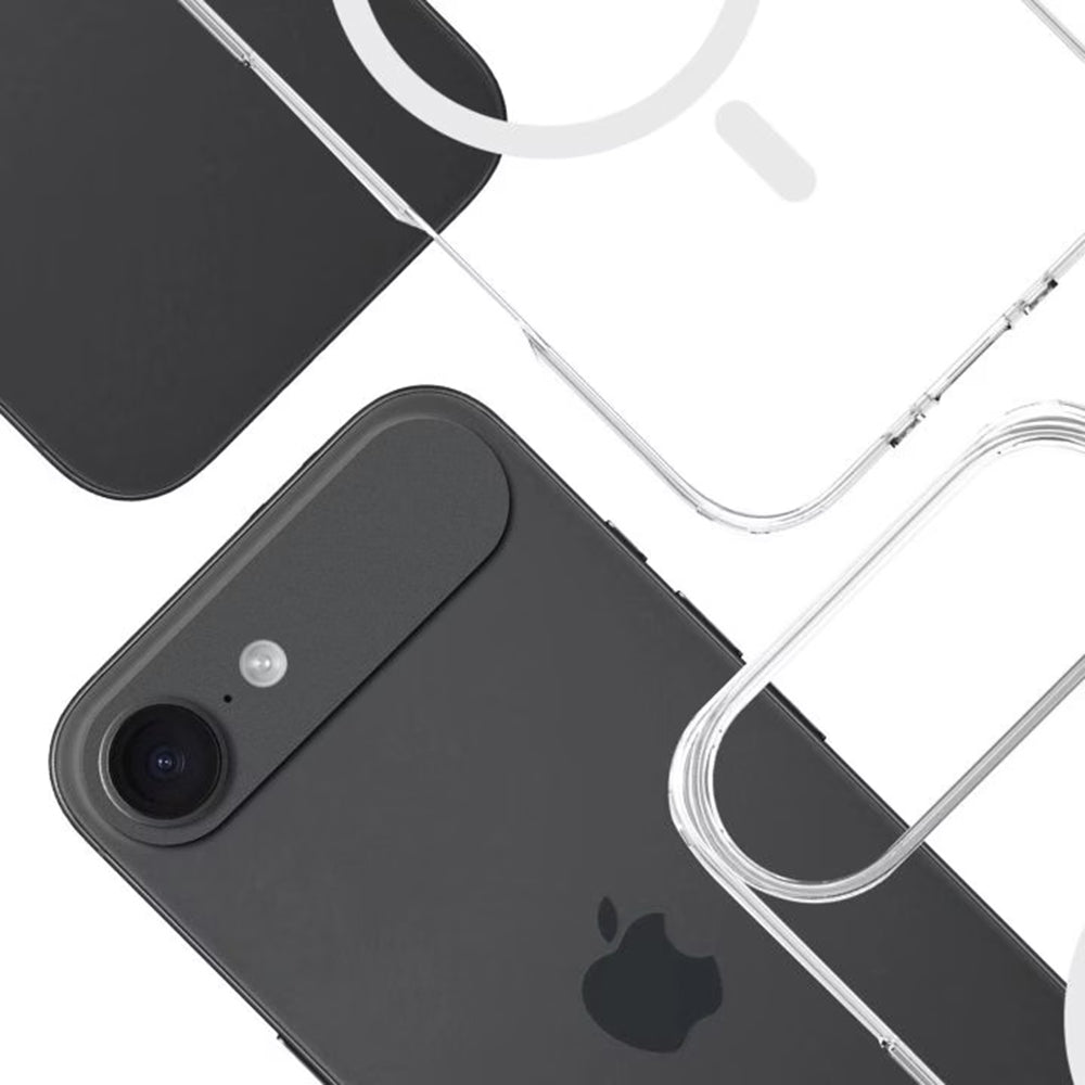 Husa de protectie 3mk Armor MagCase compatibil cu iPhone 17 Air, Transparent