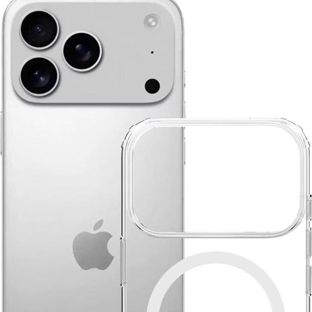 Husa de protectie 3mk Armor MagCase compatibil cu iPhone 17 Pro, Transparent