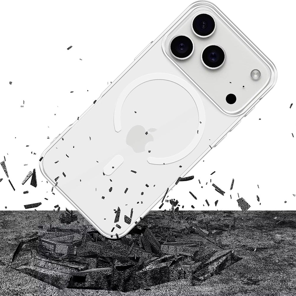 Husă de protecție 3mk Clear MagCase transparentă pentru iPhone 17 Pro