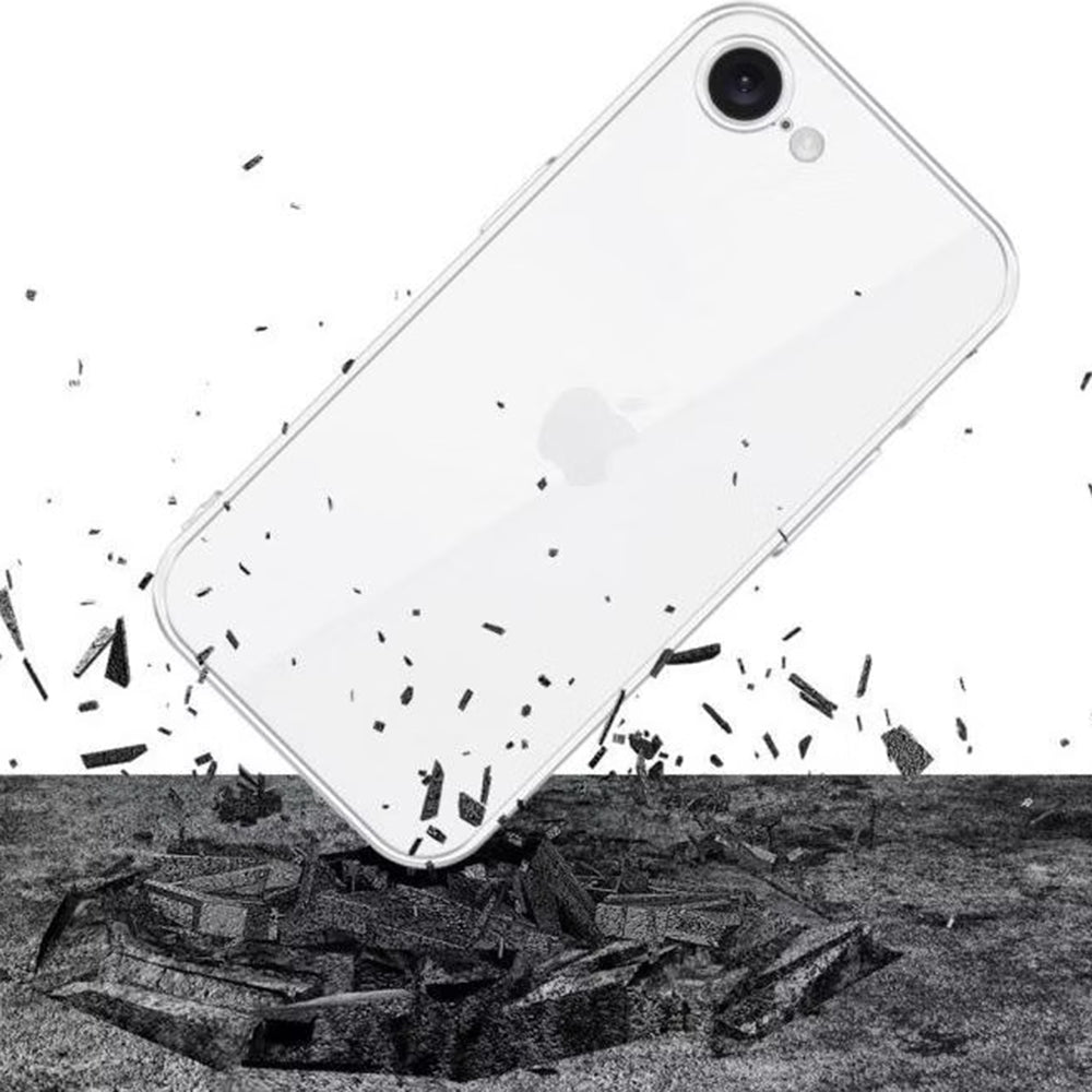 Husa de protectie 3mk Clear compatibil cu iPhone 16e / iPhone 17e, Transparent