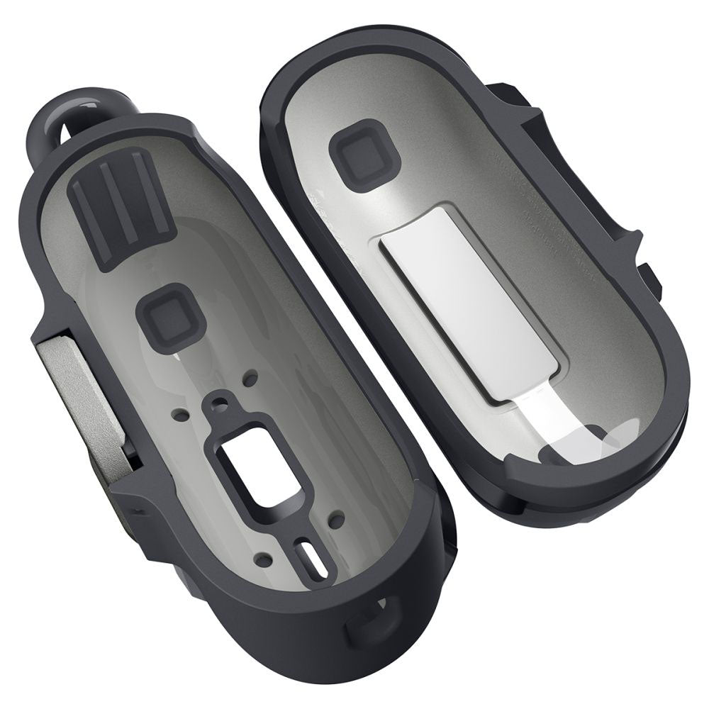 Casti Spigen Nano Pop (ACS10133), Apple AirPods Pro 3, Negru Sesame