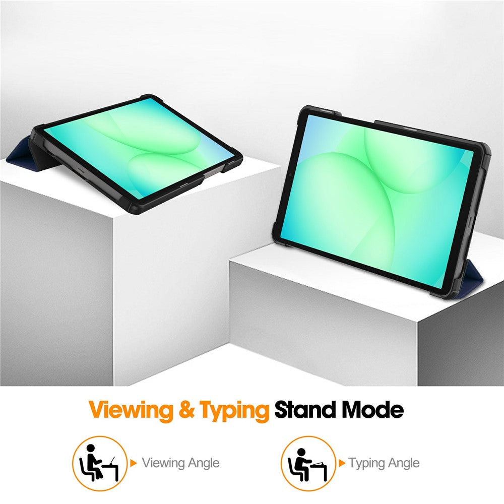 Husa de protectie tableta Techsuit FoldPro compatibil cu Samsung Galaxy Tab A11 / A9, Albastru