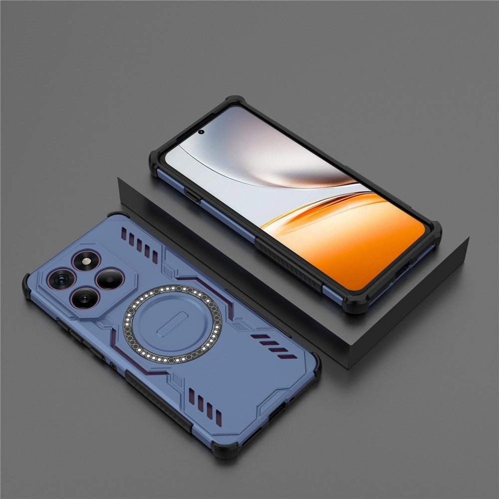 Husa de protectie Techsuit ArmorMag compatibil cu Xiaomi 15T Pro, Albastru