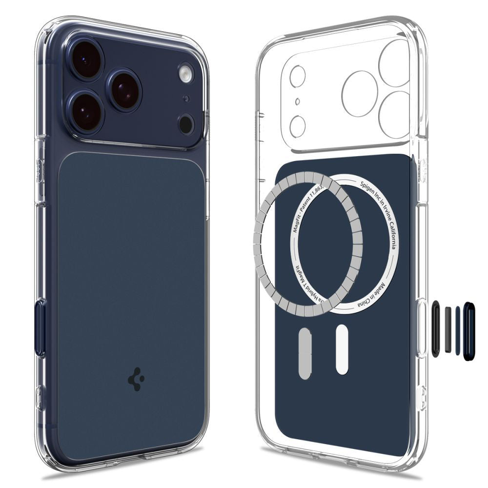 Husa de protectie Spigen Ultra Hybrid T MagSafe (ACS10473) compatibil cu iPhone 17 Pro Max, Matte Blue