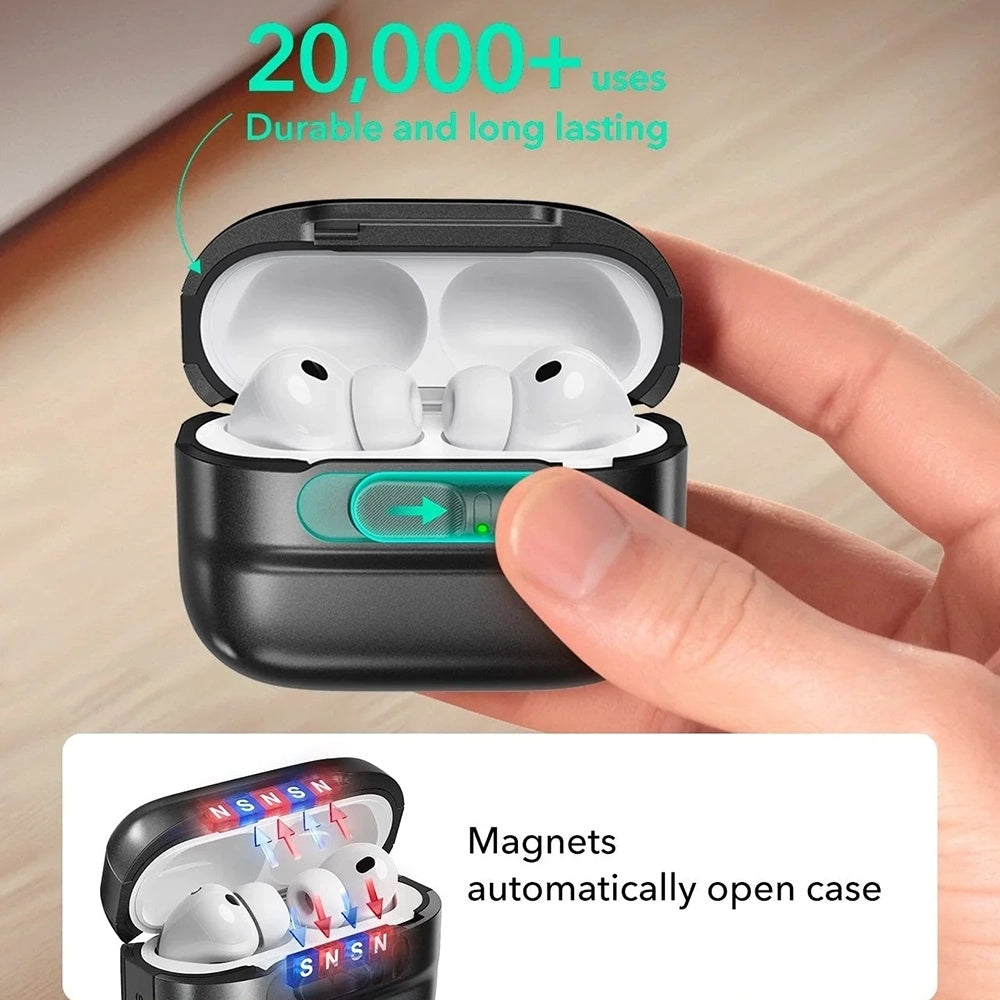 Casti ESR Pulse Magnetic FlickLock, Apple AirPods Pro 3, Titanium