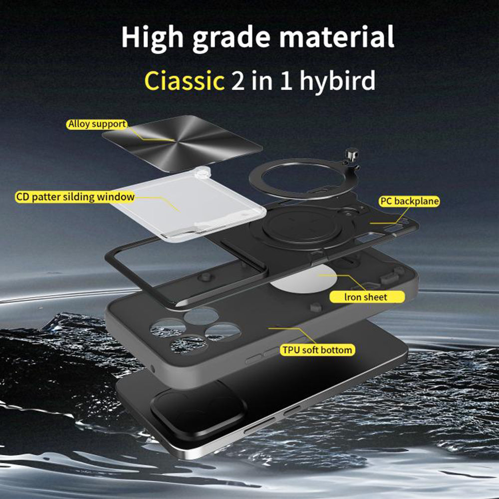 Husa de protectie Techsuit CamGuard Pro compatibil cu Xiaomi 15T, Albastru
