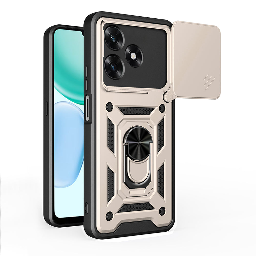 Husa de protectie Techsuit CamShield Series compatibil cu Honor X5c Plus, Auriu