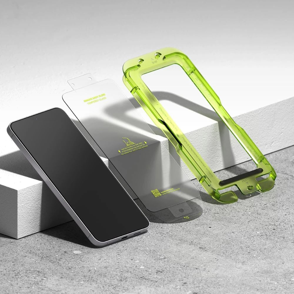 Folie de protectie Ringke Easy Slide Tempered Glass (set de 2) compatibil cu Samsung Galaxy S25 FE, Transparent