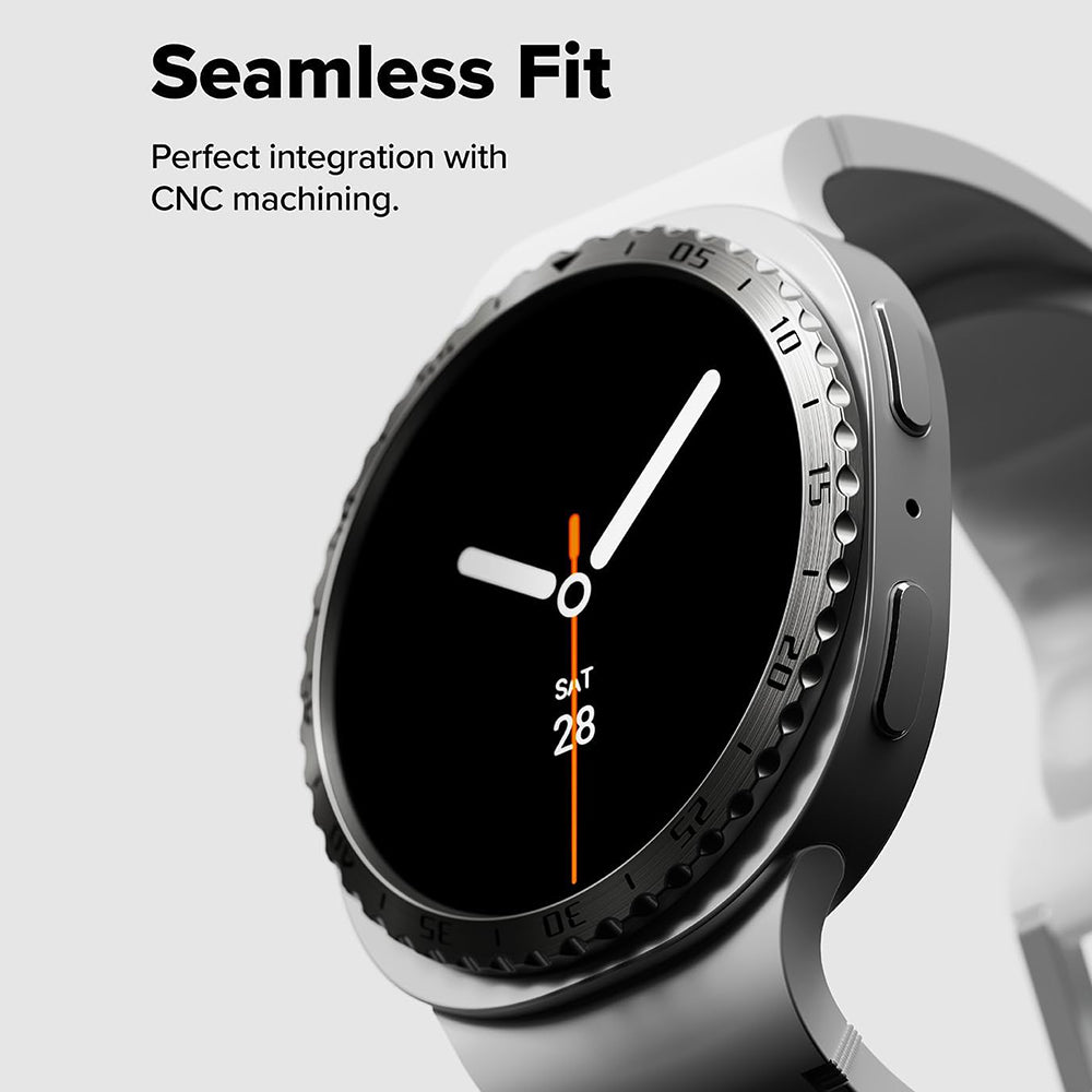 Accesoriu smartwatch Ringke Inner Bezel Styling compatibil cu Samsung Galaxy Watch8 Classic, Argintiu (Gw8C-46-In-01)