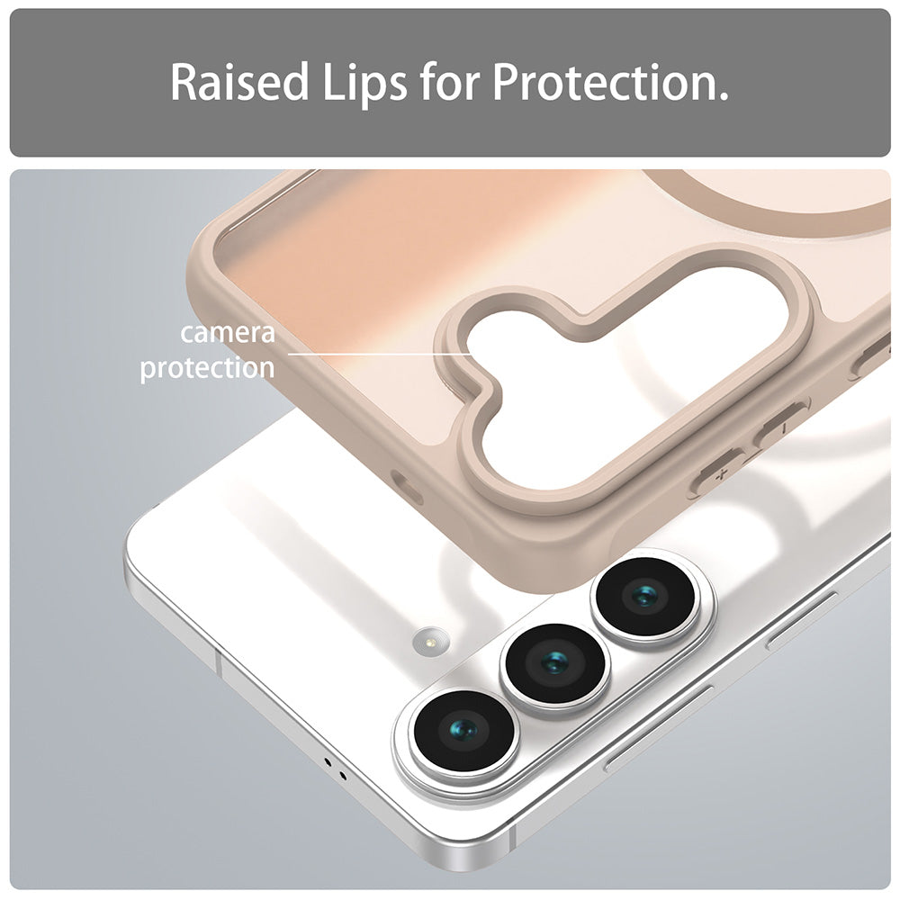 Husa de protectie Techsuit HaloFrost II MagSafe compatibil cu Samsung Galaxy S26, Auriu