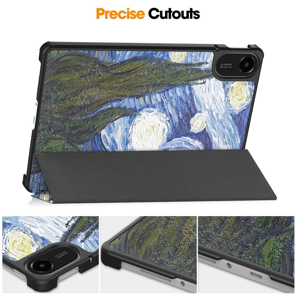 Husa de protectie tableta Techsuit FoldPro compatibil cu Xiaomi Redmi Pad 2 Pro, Starry Night