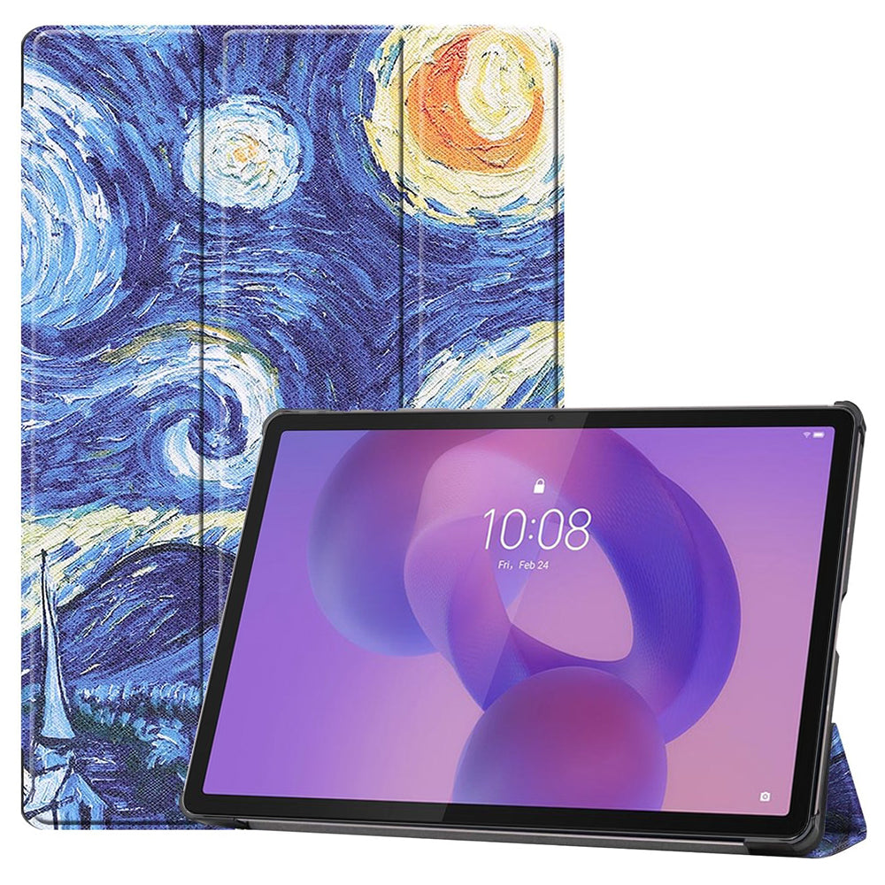 Husa de protectie tableta Techsuit FoldPro compatibil cu Lenovo Idea Tab Pro 12.7 (2025), Starry Night