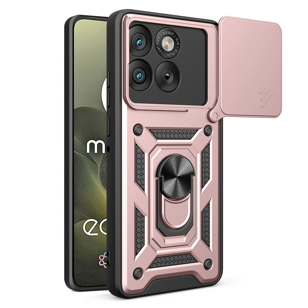 Husa de protectie Techsuit CamShield Series compatibil cu Motorola Edge 70, Roz Auriu